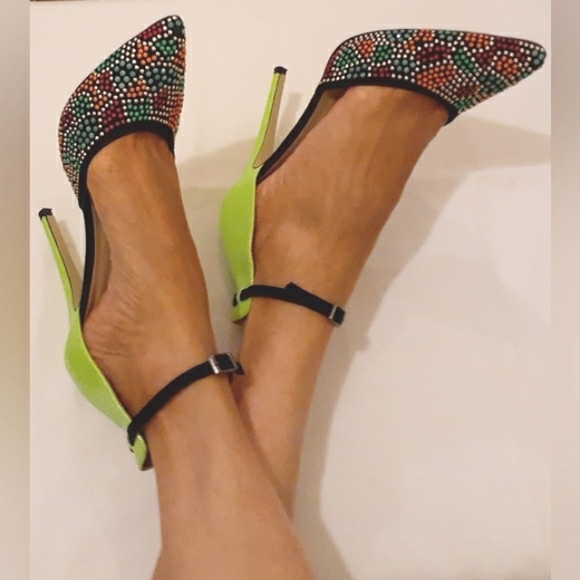 Boohoo Ankle Strap Heels 9 - Picture 2 of 6